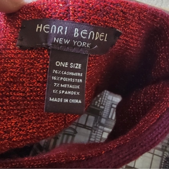 Henri Bendel Cashmere Headwrap Ear-Warmer NWOT - Picture 4 of 6